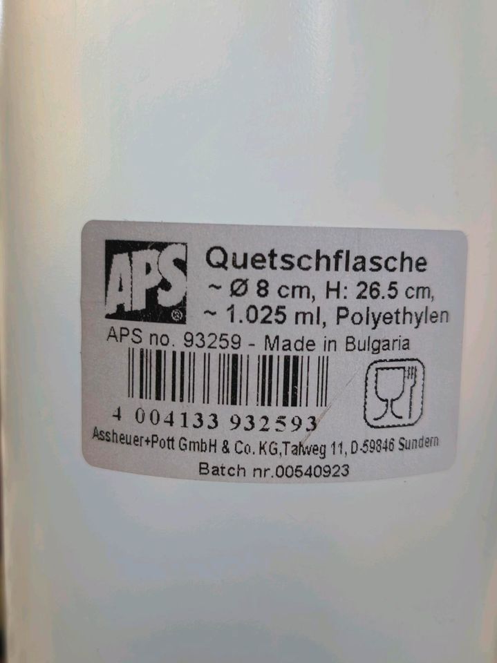 Quetschflasche Soßen BBQ , ca 1 Liter in Hamburg