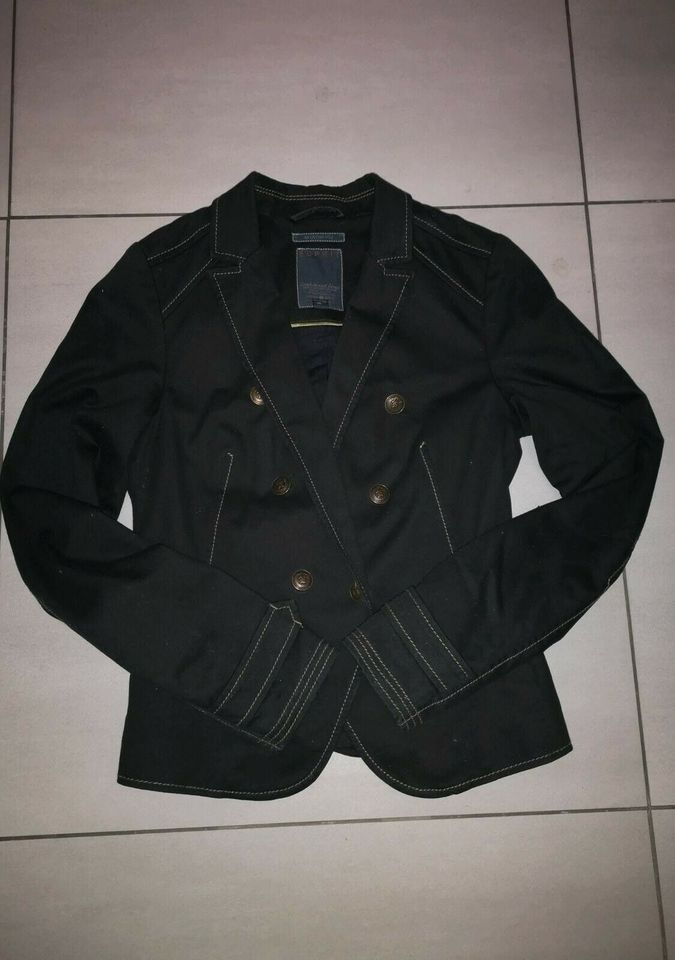 Damen Blazer ESPRIT schwarz Gr. 34 in Siegburg