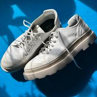 NUBIKK WITHE LEATER SNEAKER NEUWERTIG, Gr.46 Thüringen - Neuengönna Vorschau