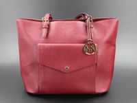 Michael Kors Shopper Schultertasche Handtasche rot Leder gold Duisburg - Duisburg-Mitte Vorschau