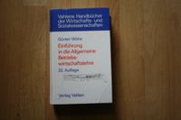 Günter Wöhe - Einführung in Allgemeine Betriebswirtschaftslehre W Niedersachsen - Nordhorn Vorschau