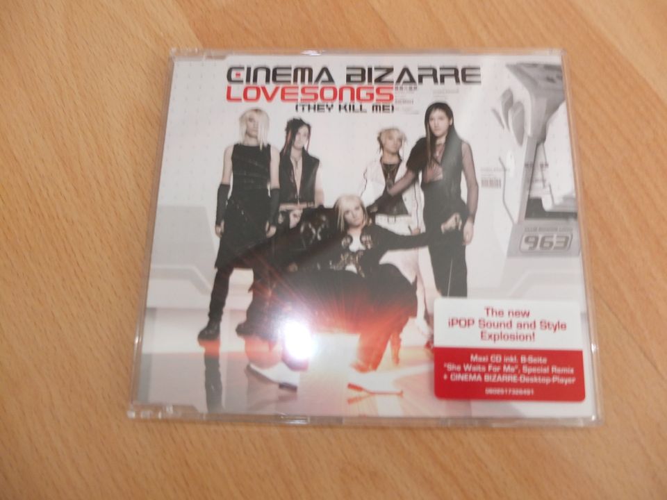 Cinema Bizarre, Lovesongs, EP-CD in Magdeburg