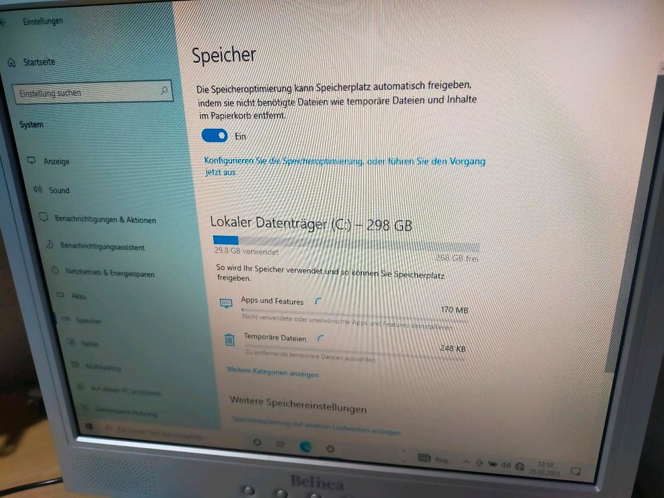 Acer Aspire S3 .1,6 GHZ i5 Computer/Windows 10 .4 GB/ SSD 250 GB in Iserlohn