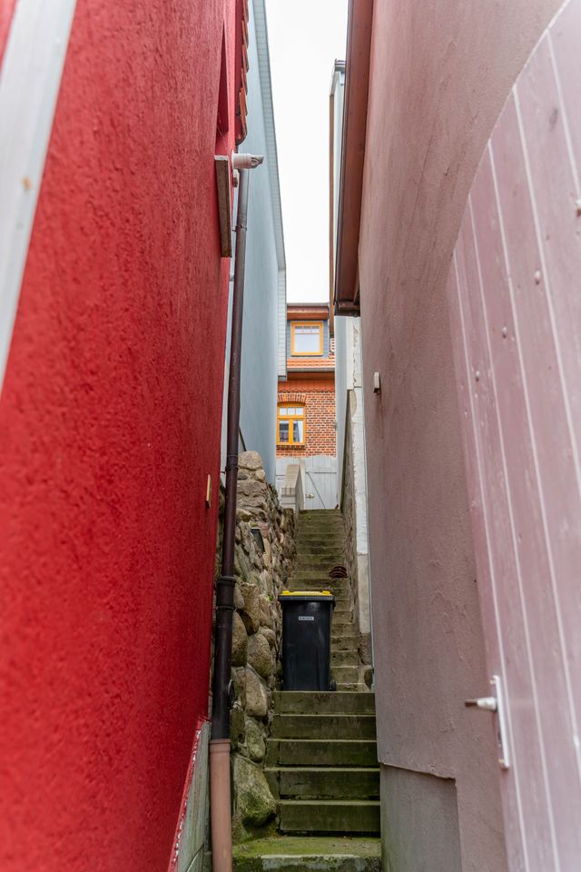 Schönes Stadthaus + Einlieger-Whg. im kleinen Vorderhaus, beide mit freiem Blick auf die Müritz in Waren (Müritz)