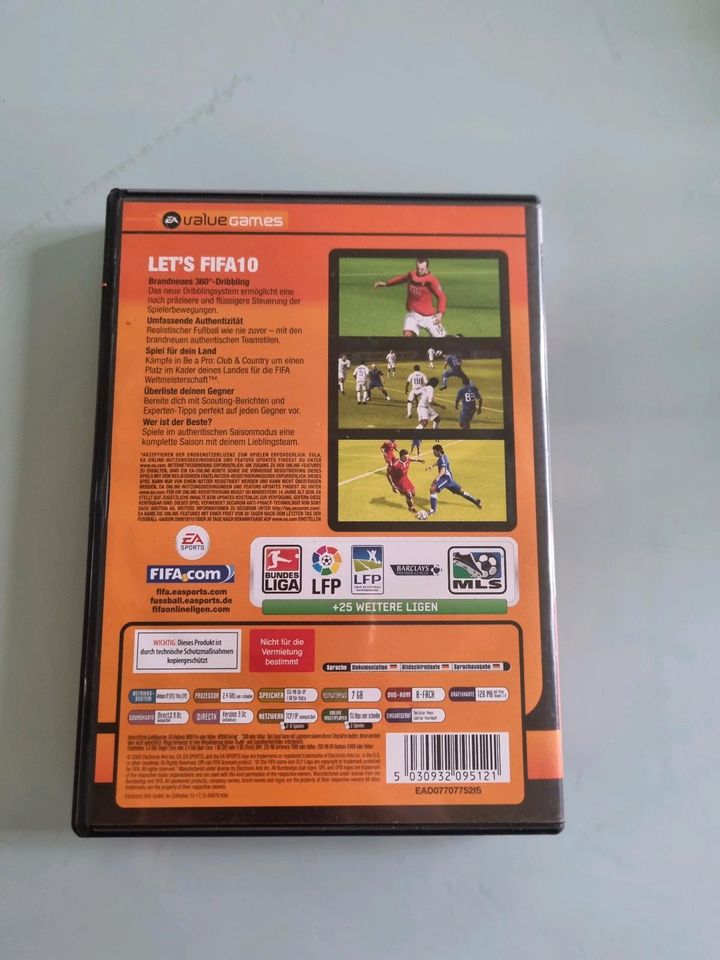 PC DVD ROM Fußball  FIFA 10 in Mehring