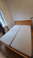 Rattan Bett Ikea 160 x 200 cm mit Matrazen und Lattenrosten Berlin - Schöneberg Vorschau