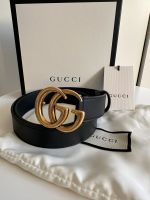 GUCCI Gürtel Schwarz Leder Nordrhein-Westfalen - Aldenhoven Vorschau