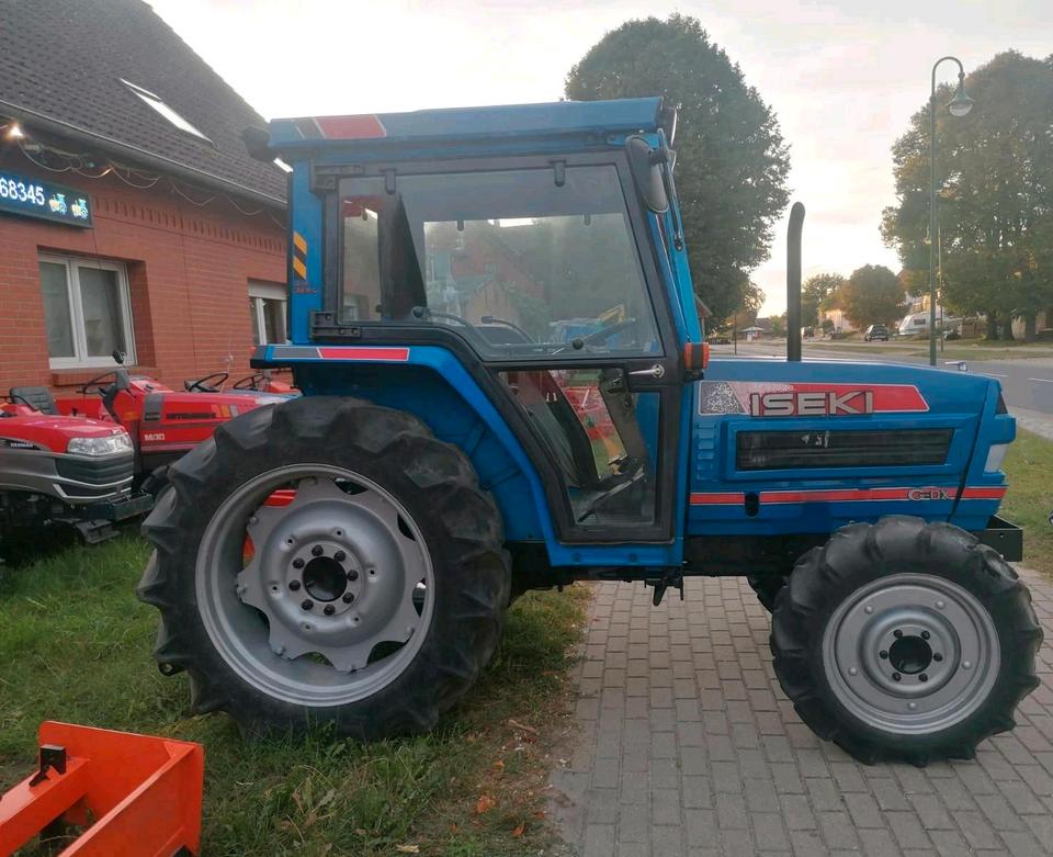 Iseki TA607F mit Kabine 60Ps Traktor Schlepper Kleintraktor in Rossow