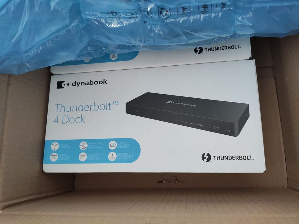 dynabook Thunderbolt 4 Dock Dockingstation Quad Monitor Dual HDMI in Neumünster