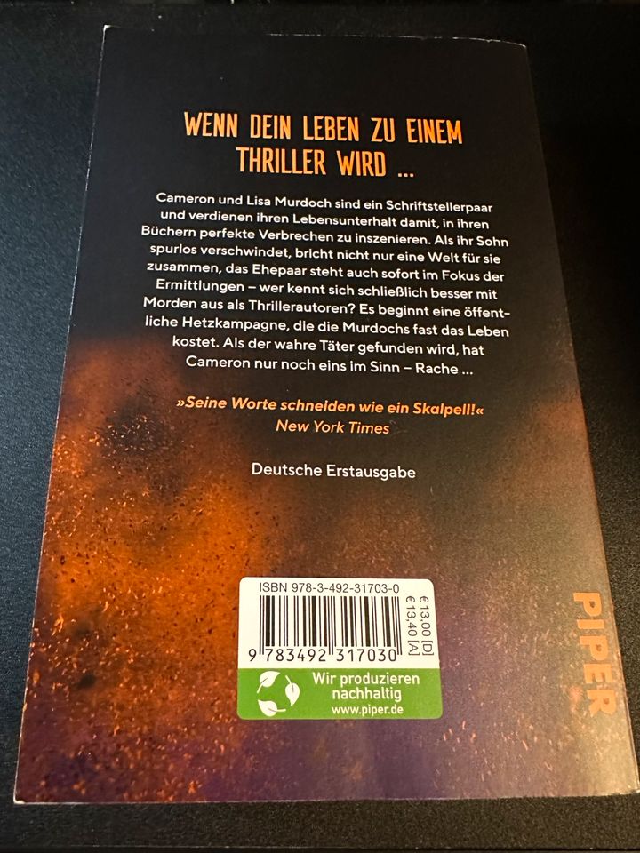 Krimi / Thriller Paul Cleave Keller Grab / Kellergrab Taschenbuch in Osterode am Harz