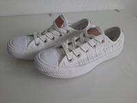 Converse Chuck 36,5 mit Stuck in weiß Baden-Württemberg - Tübingen Vorschau