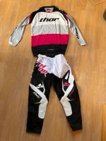 THOR Damen Motocross MX MTB Hose & Jersey PHASE schwarz-pink L/M Sachsen - Großharthau-Seeligstadt Vorschau