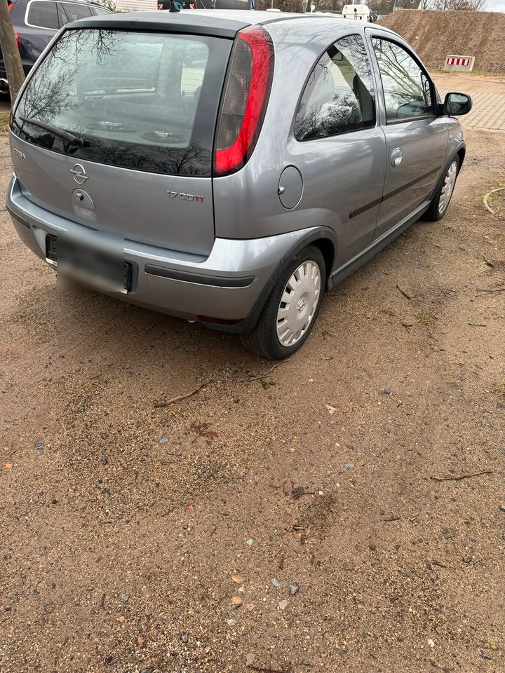 Opel Corsa C 1,7 CDTI GSI 2.Hd 2004 NUR 164tkm z17DTH 101PS in Mörfelden-Walldorf