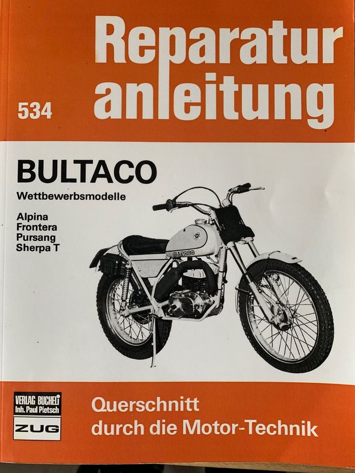 Andere Bultaco Sherpa T 350 Trial "Oldtimer Bj 75" in Bad Wurzach