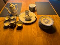 Vintage Kaffee Service Seltmann Weiden Porzellan Blau Goldrand Schleswig-Holstein - Preetz Vorschau