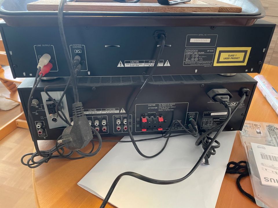 Stereo Verstärker KENWOOD KR-A5020 und CD Deck DP-1030 in Bochum