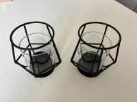 2 schwarze Teelicht Halter von Ikea Niedersachsen - Vechta Vorschau