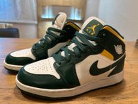 Air Jordan 1 Mid Sonics GS in Gr. 36/3.5-554725-371-NOBLE GREEN Sachsen - Freiberg Vorschau