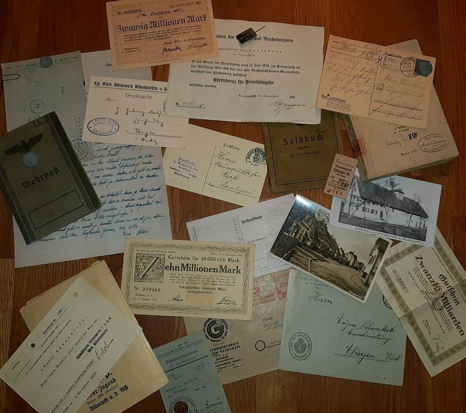 Privathistoriker sucht Bilder,Briefe,Feldpost,Militaria usw... in Biberach an der Riß
