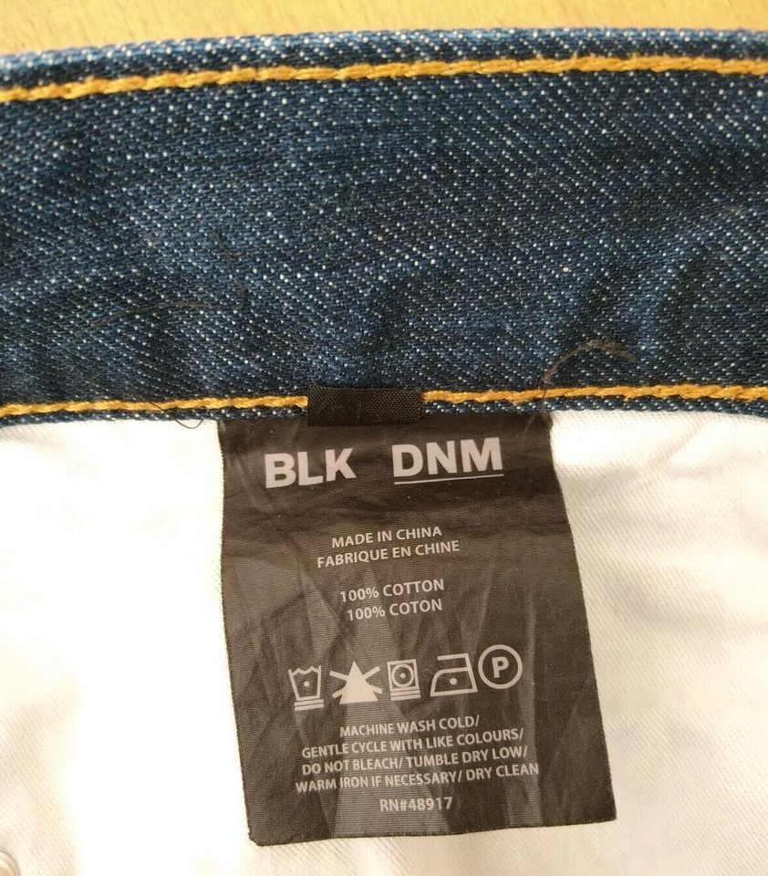 5-Pocket-Jeans reine Baumwolle BLK DNM W32 L34 in München