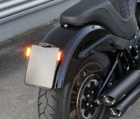 Kennzeichenhalter inkl. 3in1 Blinker, Low Rider S/ST, Sport Glide Nordrhein-Westfalen - Selm Vorschau