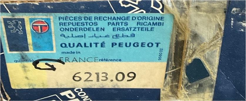 Peugeot 405 Streuscheibe 621309 NOS Signal Vision 59VB* in Brombachtal