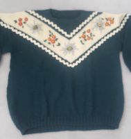 Oversice Handmade Pullover 36-42 vintage Edelweiss Baden-Württemberg - Freiburg im Breisgau Vorschau