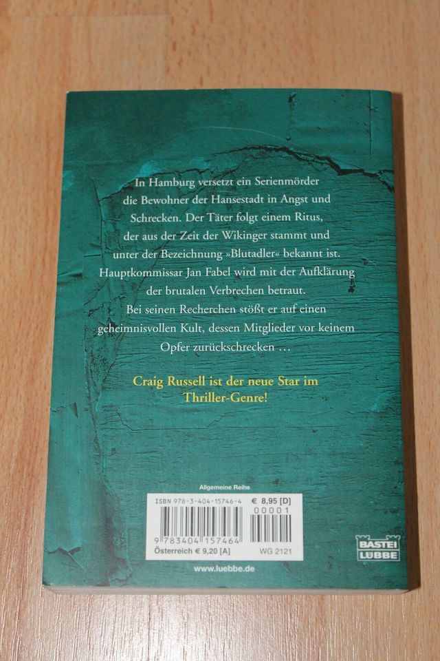 Craig Russell - Blutadler (Taschenbuch) in Staufenberg