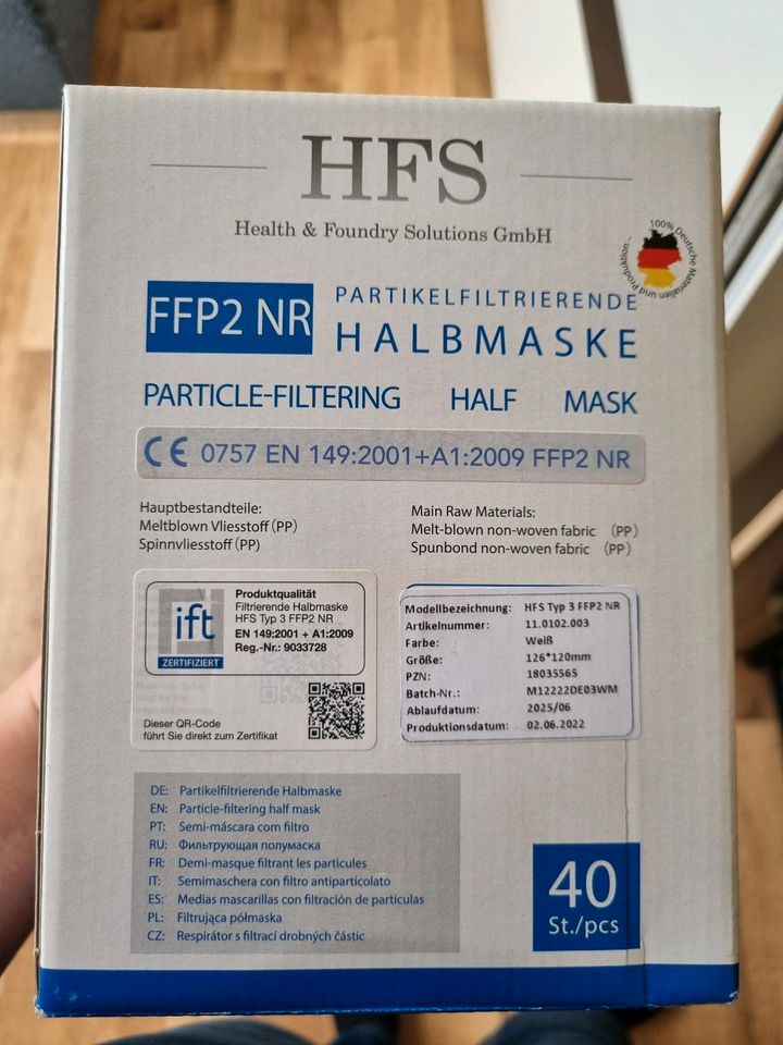 FFP2 Masken in Hamm
