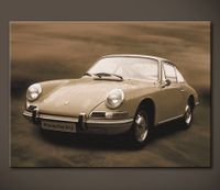 PORSCHE 912 COUPÉ Bild 911 Bild 60er Leinwand Kunst Oldtimer Deko Nordrhein-Westfalen - Rüthen Vorschau