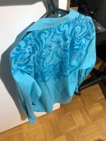 4 Stck. szenige Hemden, Tatoo-Stil, türkis/hellblau, Baumwolle Friedrichshain-Kreuzberg - Kreuzberg Vorschau