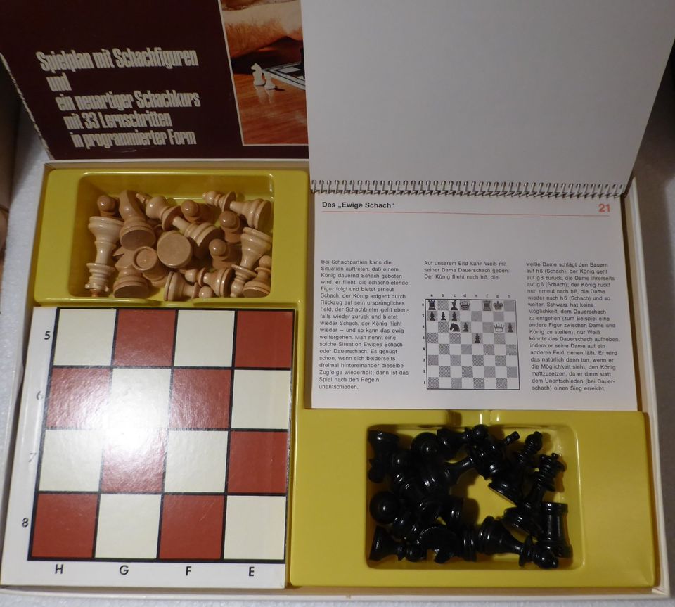 Schach-Lernspiel von ASS , v. ca. 1988 , ab 12 Jahre , OVP in Leverkusen