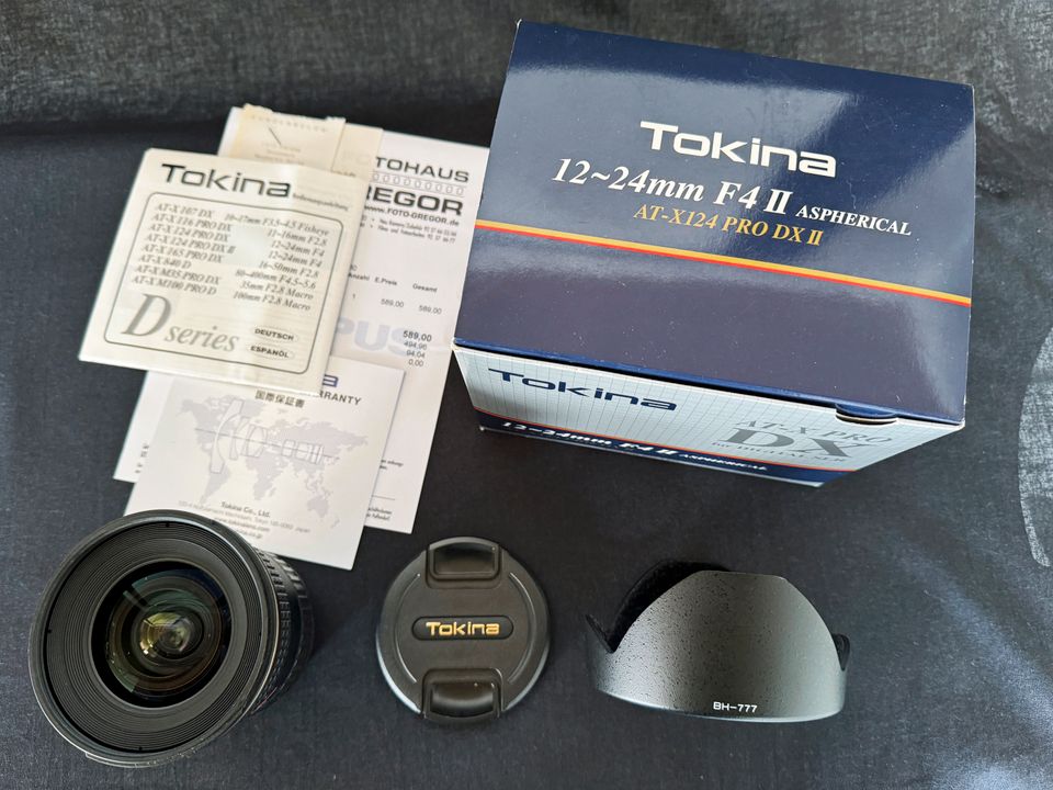 Tokina ATX 12 24mm 4 Pro DX II für Nikon Anschluss in Wesseling