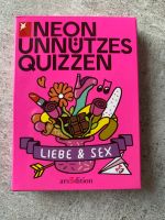 Neon unnützes Quizzen *Liebe & Sex* lustiges Gesellschaftsspiel Bayern - Seßlach Vorschau