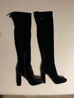 Overknees Schwarz Samt Nordrhein-Westfalen - Haltern am See Vorschau