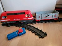 Playmobil Eisenbahn Train mit Licht, Anhänger und Schienen Dresden - Pieschen Vorschau