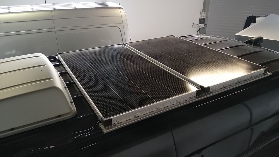 Solaranlage WoMo Caravan 200Wp komplett mit Montage in Münstermaifeld