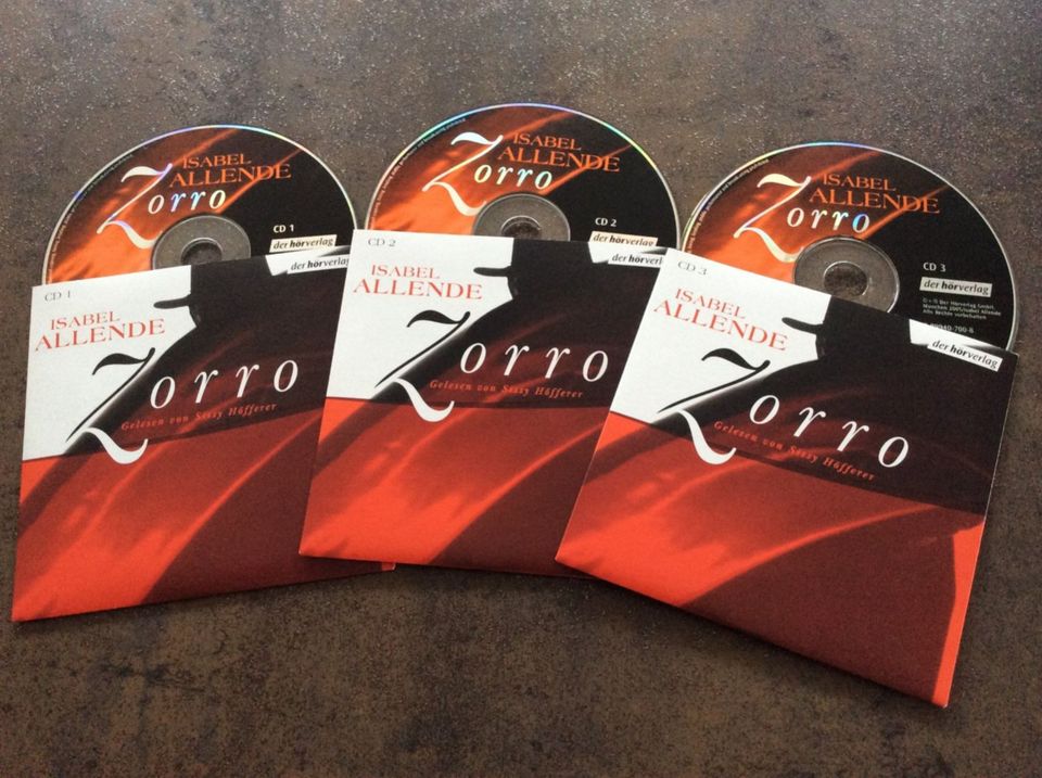 Hörbuch Zorro, 14 CDs in Würselen