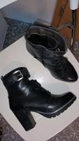 Lederstiefeletten Frühling Schwarz Bugatti, Boots Biker Stif Frankfurt am Main - Bergen-Enkheim Vorschau