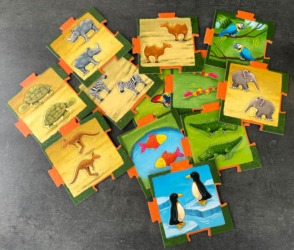 Kunterbunter SpieleZoo tierische Spielesammlung Brettspiel w. NEU in Wiesentheid