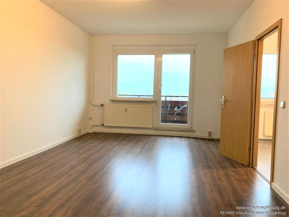 Helle 3-Zimmer-Wohnung mit Balkon und optimaler Anbindung – Bezugsfrei ab Juni 2024 in Magdeburg