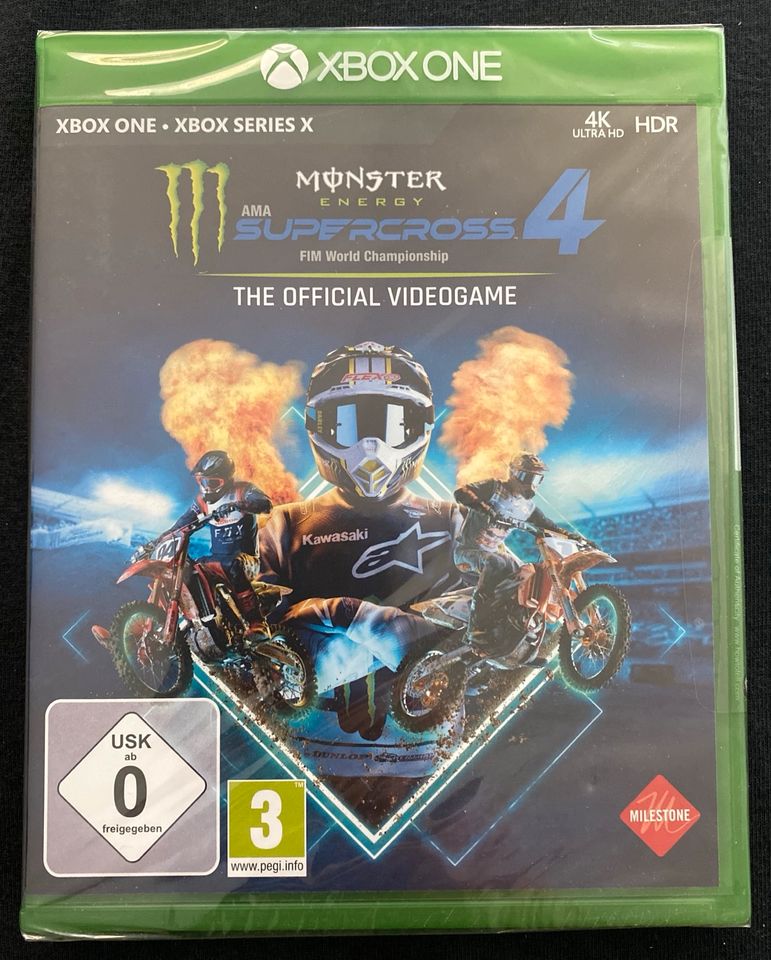 Monster Energy Supercross 4 - the official Videogame - Xbox One in Bergheim