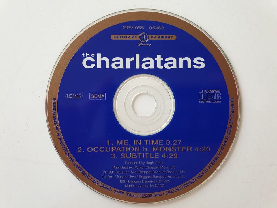 The Charlatans - Me. In Time+Occupation+Subtitle 4001617054635 in Bielefeld