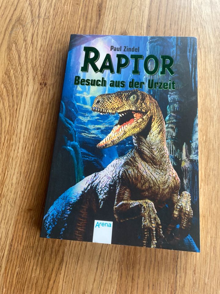 Paul Zindel Raptor Besuch aus der Urzeit Buch Arena in Freudenberg