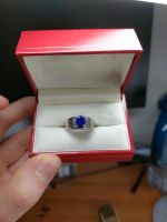 Ring mit blauem Stein Lapislazuli 925 Silber / Herrenring antik Leipzig - Sellerhausen-Stünz Vorschau