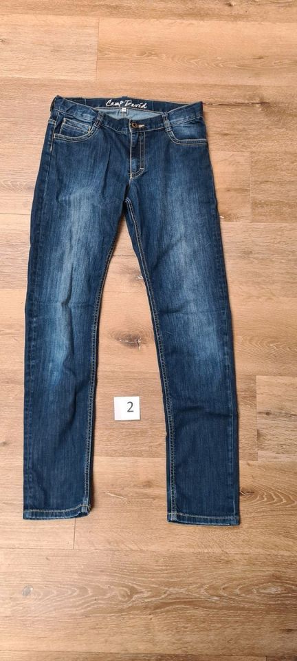 4x Camp David Jeans Jungen Gr. 170 verstellbar in Aßlar