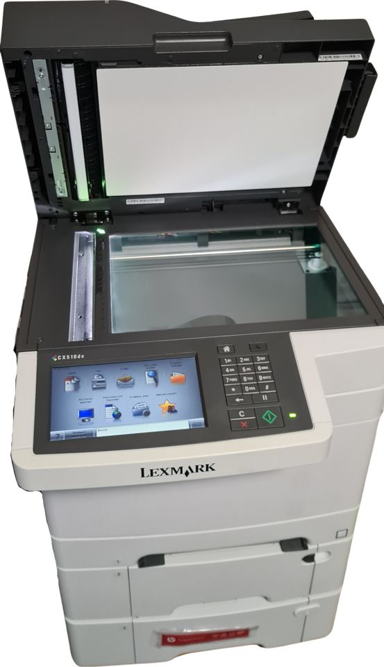 Drucker LexmarkCX510de + 2 Einschubfächer - KAPUTT in Hohenhameln