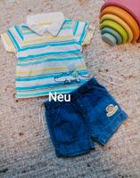 Neu baby Club C&a Set Gr. 56 Junge T-Shirt kurze Hose Sommer Baden-Württemberg - Affalterbach   Vorschau