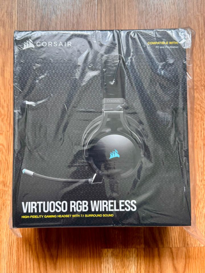 NEU Corsair Virtuoso RGB Wireless Gaming Headset Kabellos PC PS in Köln