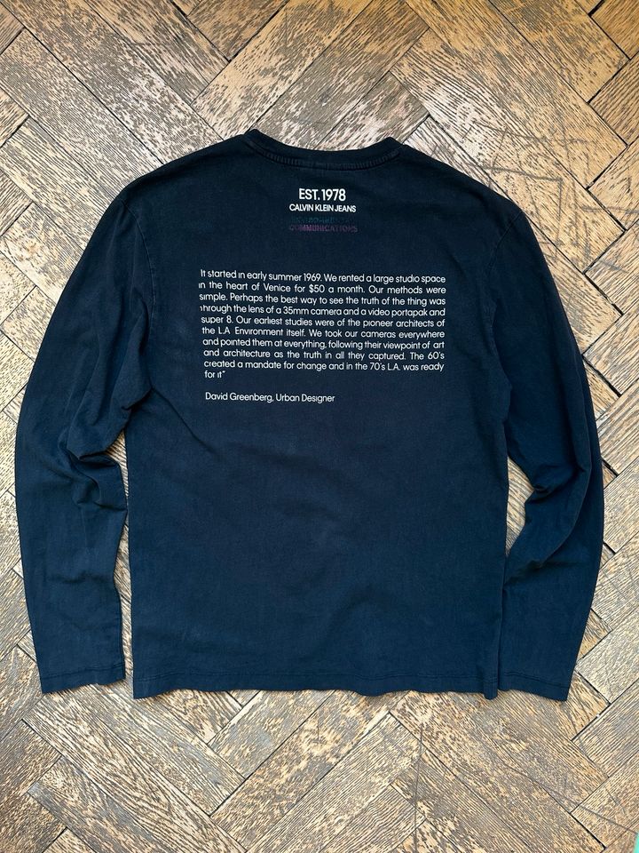 Calvin Klein EST.1978 by Raf Simons Longsleeve T-Shirt in Berlin